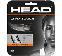 HEAD Lynx Touch - Cuerda de tenis (1,30 mm, 16 g), color negro transparente
