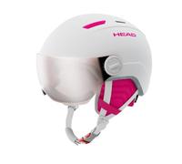 HEAD Maja Visor-Casco de esquí y Snowboard, Chicas, Blanco, XX-Small