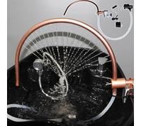 Head - Marco de circulación de agua para spa, marco de cascada ajustable de 180°, accesorios de equipo de salón de masaje