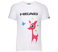 HEAD Maria T-Shirt Camiseta, niña, Blanco, Extra Large