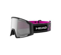 Head - Máscaras de esquí - Neves Pro 5K Race Vis RD + SL de Silicona - Talla M - Negro Negro M