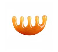 Head Meridian - Peine de masaje de sándalo verde, 5 dientes anchos, terapia de acupuntura, circulación, antiestático