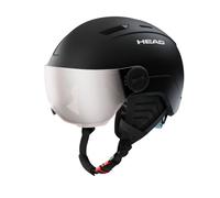 Head Mojo Visor, casco de esquí con visera, junior, negro 52-56cm Black