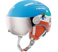 HEAD Mojo Visor Paw - Niño - Azul / Narnaja - talla 52/56- modelo 2026