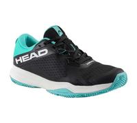 HEAD Motion Team Padel Men, Zapatillas Hombre, Negro Verde Azulado, 44.5 EU