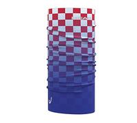 HEAD Original Tube Croatia, Pañuelo multifunción unisex para hombre y mujer, invierno, resistente al viento, esquí, ciclismo, protección UV, tubo de tubo, bandana, azul, Talla única
