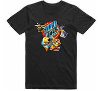 Head Over Heels Spectrum 48k C64k Ocean Game T Tshirts Camisetas y Tops Black(X-Large)
