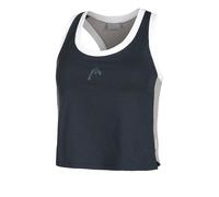 Head Play Crop Camiseta De Tirantes Mujeres-azul Oscuro,blanco Azul Oscuro - L L