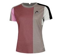 Head Play Tech T-shirt Camiseta De Manga Corta Mujeres-rosa,gris S