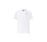 HEAD Polo para Hombre, Blanco, XL