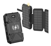 Head Powerbank Solar 10.000 Mah 22.5W con Power Delivery, Carga Simultánea, Carga Inalámbrica Negro