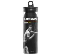 HEAD Prime Squash Balls, 3 Bolas, Color Negro
