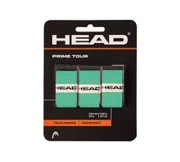 HEAD Prime Tour Overgrip - Juego de 3 Raquetas, Color Menta