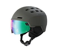Head Radar 5K, casco de esquí con visera, verde 56-59cm Moss