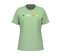 HEAD Rainbow - Camiseta para Mujer, Color Verde Celery