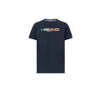 HEAD Rainbow T-Shirt Junior Camiseta, Azul Marino, 176 Unisex niños
