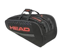 Head Raquetero Base, Negro/Naranja, S