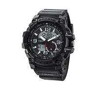 HEAD Reloj Análogico-Digital para Hombres de Cuarzo con Correa en Silicona H140200