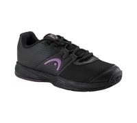 HEAD Revolt Court Women, Zapatillas Mujer, Negro, Morado, 38 EU Ancho