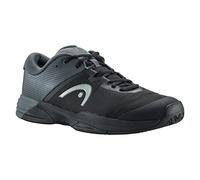 HEAD Revolt EVO 2.0 Señores Zapato de Tenis, Mens, Negro/Gris, 44.5