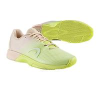 Head Revolt Pro 4.0 Clay Women, Zapatos de Tenis Mujer, Macadamia/Lime, 40
