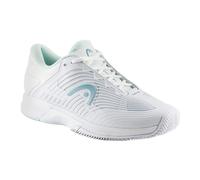 HEAD Revolt Pro 4.5 Clay Women, Zapatillas de Tenis Mujer, White Aqua, 40 EU