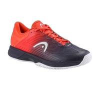 HEAD Revolt Pro 4.5 Clay Men, Zapatillas de Tenis Hombres, Azul Oscuro y Rojo, 41 UE