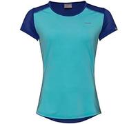 HEAD Sammy Camiseta, Mujer, Aqua/Azul Real, S