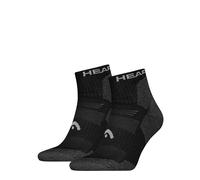 HEAD Senderismo Todos los Climas Cuarto, Negro, 38-42 (Pack de 2) Unisex Adulto