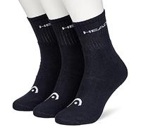 Head Short Sock, Azul (Navy), 35-38 (Pack de 3) Unisex Adulto