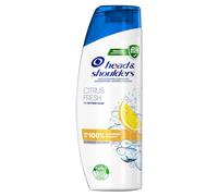 Head & Shoulders Champú anticaspa Citrus Fresh para cabello graso 300 ml para uso diario. Hasta 100% protección contra la caspa, probado clínicamente. Sensación de frescura limpia con aroma cítrico