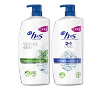 Head & Shoulders Champú Anticaspa H&S (Classic - Menthol Fresh) Dermatologicamente Testado
