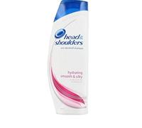 Head & Shoulders - Champú anticaspa Smooth & Sleek para cabello seco, 3 unidades, 400 ml