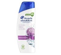 Head & Shoulders Ocean Fresh - Champú anticaspa, 330 ml, refrescante cuidado del cuero cabelludo, hasta 100% sin escamas, paquete de uso diario de 3