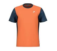 HEAD Slice T-Shirt Boys Camiseta, Naranja, 164 Unisex niños