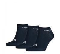 HEAD Sneaker 3P Calcetines, Hombre, Azul, 35/38