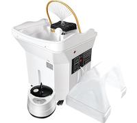 Head Spa Equipment - Depósito de agua de 60 litros para circulación de agua, lavabo de champú, cama de champú de masaje, fumigación, terapia de luz y cuidado de la cabeza