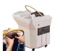 Head Spa Equipment - Termostático de diseño japonés con almacenamiento de agua de 60 litros y lavabo extraíble para mejorar la circulación del agua en salones y spas