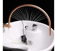 Head Spa - Grifo ajustable de 180° para lavabo de spa, marco de circulación de agua para champú, cama, cuidado del cuero cabelludo, cuenco de lavado estilo peluquería