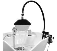 Head Spa - Lavabo de champú, unidad móvil ajustable con bomba y circulación de agua para lavado del cabello y terapia de masaje del cuero cabelludo