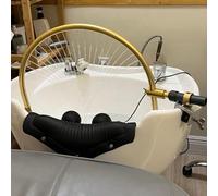 Head SPA Marco de Cascada para Terapia de Agua, Estante Portátil para Circulación de Agua, Diseño de Arco Ajustable de 180 ° para Salón de Belleza, Champú, Tazón, Silla para Fregadero