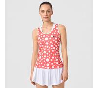 HEAD Spirit II Camiseta sin Mangas para Mujer, Pomelo/Estampado Perf w