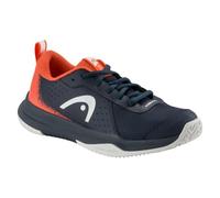 Head Sprint Court 4.0 Junior, Zapatillas Unisex niños, Azul Oscuro y Rojo, 35 EU