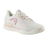 HEAD Sprint Pro 3.5 Clay Women, Zapatillas de Tenis Mujer, Chalk White Purple, 38.5 EU