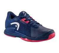 Head Sprint Pro 3.5 Mujer, Zapatos de Tenis, Dark Blue/Azalea, 40.5