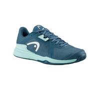 Head Sprint Team 3.5 Clay Women, Zapatos de Tenis Mujer, Blue/Teal, 38 EU