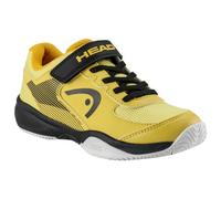 HEAD Sprint Velcro 3.0 Kids, Zapatillas de Tenis Unisex niños, Banana Negro, 30.5 EU
