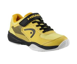 HEAD Sprint Velcro 3.0 Kids, Zapatillas de Tenis Unisex niños, Banana Negro, 30.5 EU