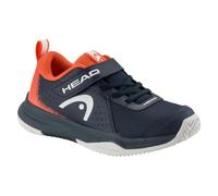 HEAD Sprint Velcro 4.0 Kids, Zapatillas Unisex niños, Azul Oscuro y Rojo, 33 EU