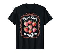 Head Start is My Jam Strawberry Teacher Pre-k Student Funny Camiseta